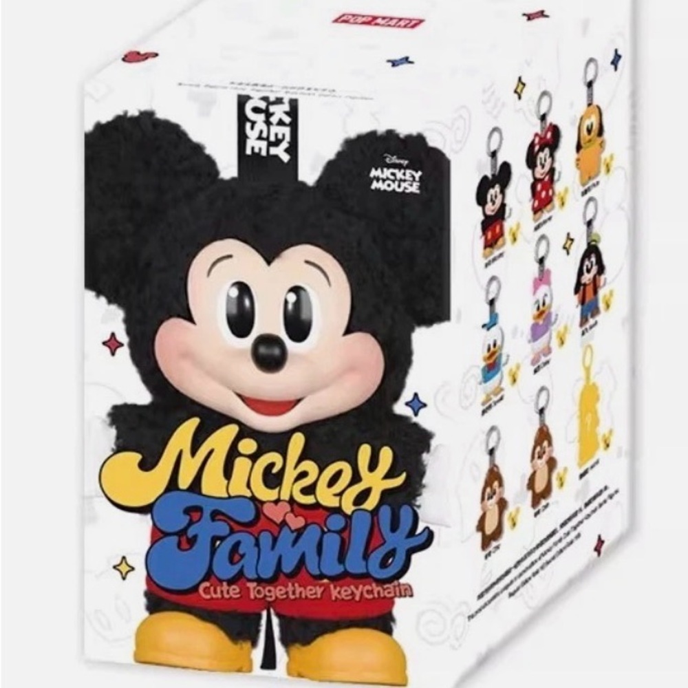 POP MART Mickey Family Keychain - Goofy
